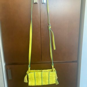 Donald J Pliner Leather Crossbody